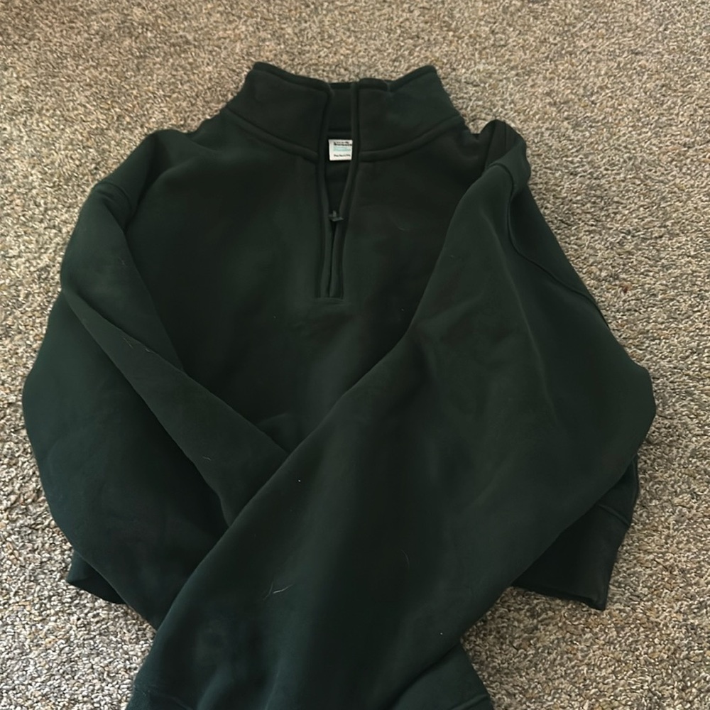 TNA 1/4 zip cropped long sleeve